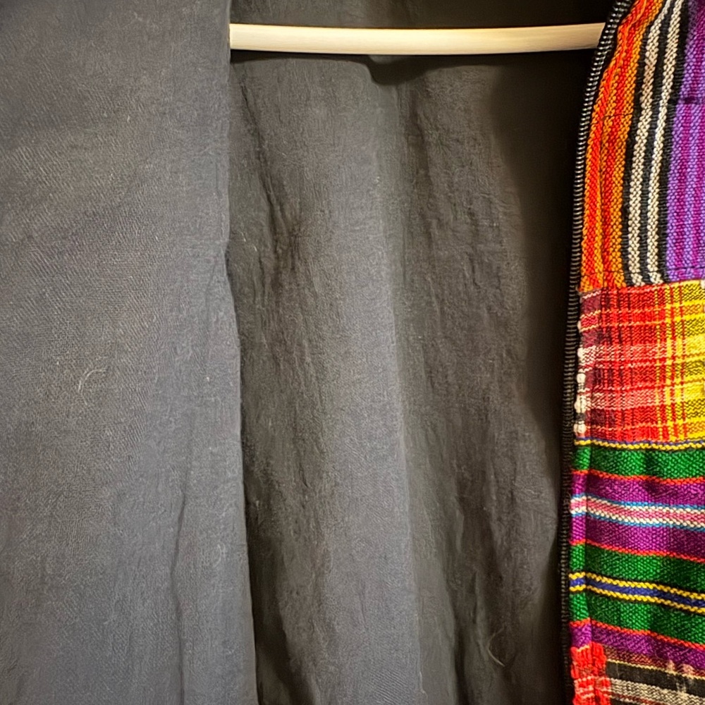 Multicolor Striped Bomber Jacket - image 3